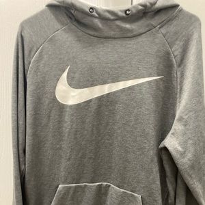 Grey Nike Men’s hoodie